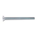 Midwest Fastener #10-24 x 2-1/2 in Phillips Flat Machine Screw, Zinc Plated Steel, 100 PK 07289